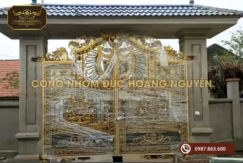 Đơn vị thi công cổng nhôm uy tín tại Hà Nội