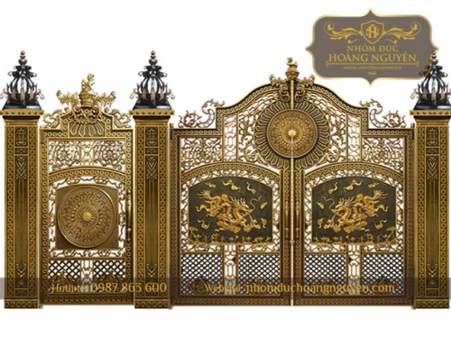 Thiết kế cổng nhà biệt thự – vẻ đẹp thể hiện sự bề thế