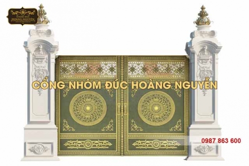 Xu hướng thiết kế cổng biệt thự đẹp Hà Nội 2020