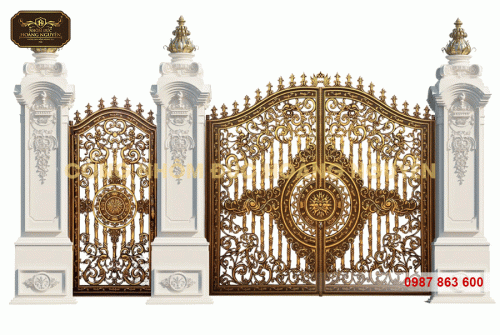 Tại sao nên sử dụng cổng đúc đẹp tại Hoàng Nguyễn?