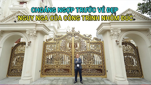 CHOÁNG NGỢP TRƯỚC VẺ ĐẸP NGUY NGA - LÂU ĐÀI XUÂN QUYỀN ★ Nhôm Đúc Hoàng Nguyễn