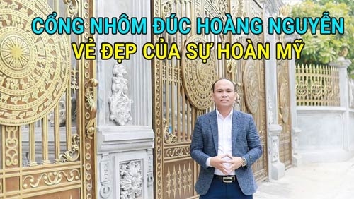 MẪU CỔNG DÀNH CHO LÂU ĐÀI - Cổng nhôm đúc Hoàng Nguyễn