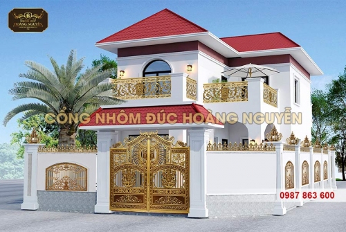 Có nên lựa chọn cổng nhôm đúc cho biệt thự nhà phố Hà Nội?