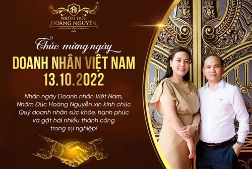 Nhôm Đúc Hoàng Nguyễn - Chúc mừng ngày doanh nhân Việt Nam