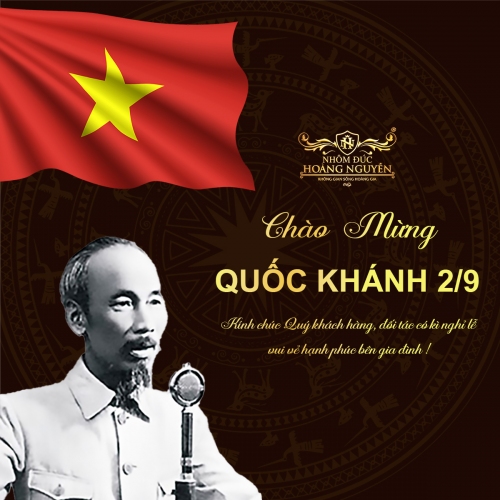 Banner chào mừng quốc khánh nhôm đúc28