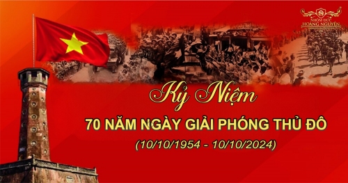 Kỷ niệm 70 năm Ngày giải phóng Thủ đô Hà Nội (10/10/1954 - 10/10/2024)