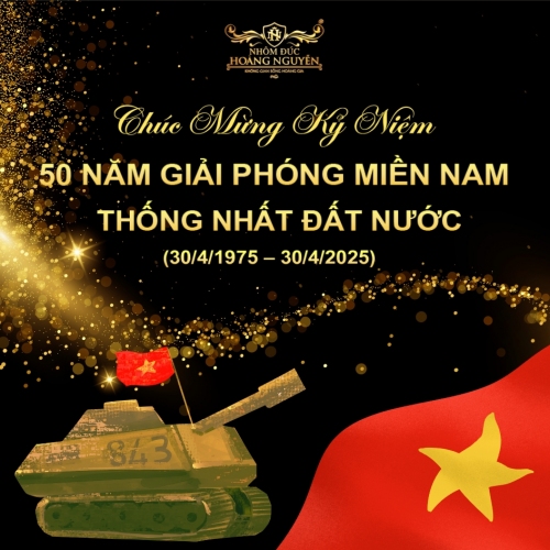 CHÀO MỪNG 50 NĂM THỐNG NHẤT ĐẤT NƯỚC TINH...