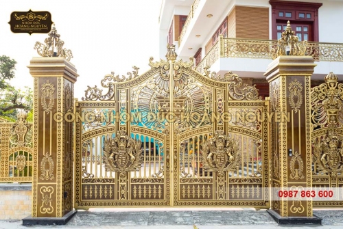 Sản phẩm cần bán:Hoàng Nguyễn- Xưởng sản xuất cổng nhôm đúc chất lượng giá rẻ tại Hà Nội 26022020-anhlongbn-02