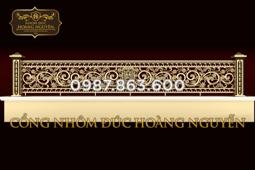 Sản phẩm cần bán: Tiện ích và tính thẩm mỹ của ban công nhôm đúc cao cấp-Nhôm đúc Hoàng Nguyễn Bc0034