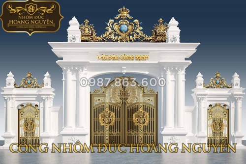 Sản phẩm cần bán:Hoàng Nguyễn- Xưởng sản xuất cổng nhôm đúc chất lượng giá rẻ tại Hà Nội C244