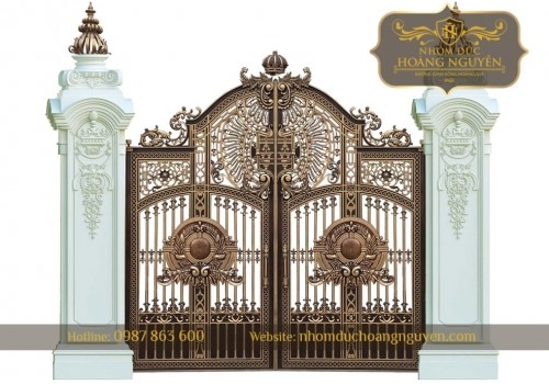Cách lựa chọn cửa cổng biệt thự nhôm đúc phù hợp phong cách kiến trúc