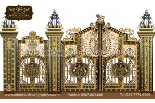 Tìm hiểu những phong cách đặc trưng nhất của cửa cổng biệt thự nhôm đúc