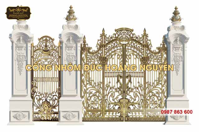 5 lý do nên chọn cổng hợp kim nhôm đúc đẹp tại Hoàng Nguyễn