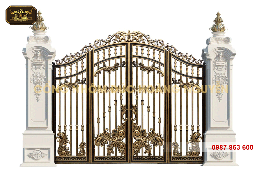 Gợi ý 3 phong cách thiết kế cổng biệt thự đẹp Hà Nội không thể bỏ qua