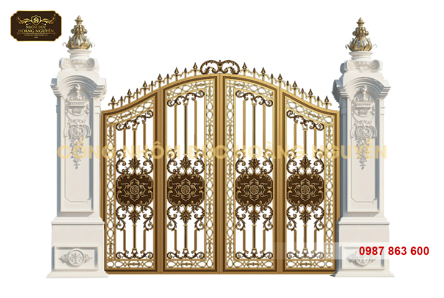 Tại sao bạn nên tin tưởng vào cổng hợp kim nhôm đúc đẹp tại Nhôm Đúc Hoàng Nguyễn?