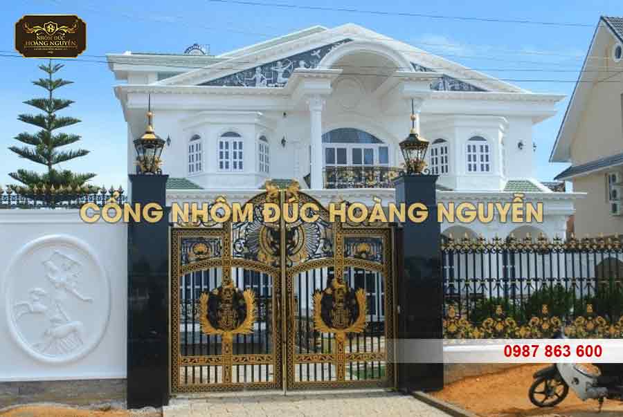 Hé lộ quy trình sản xuất cổng nhôm đúc Nam Định