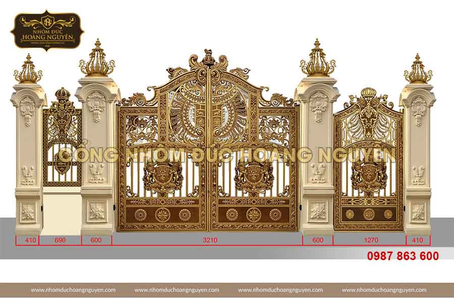 Khám phá thiết kế cổng biệt thự tân cổ điển